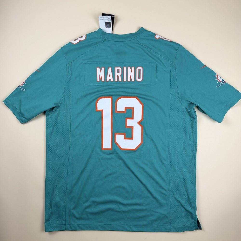 Men's Nike Dan Marino Miami Dolphins Game Retired Player Jersey